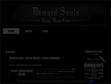 Tablet Screenshot of damned-souls.de
